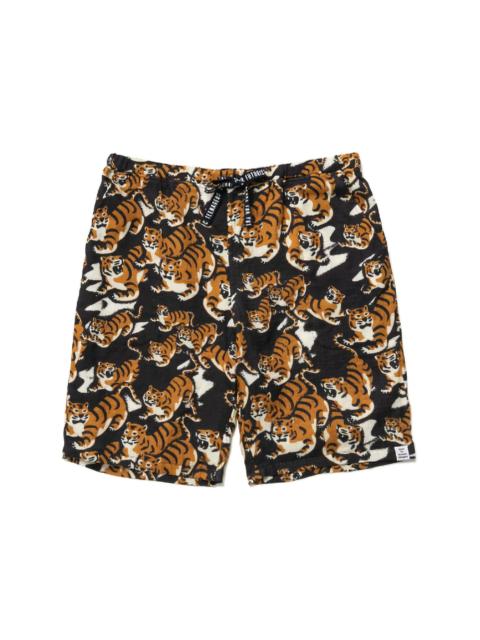 Human Made Human Made Tiger Gauze Shorts Yellow
