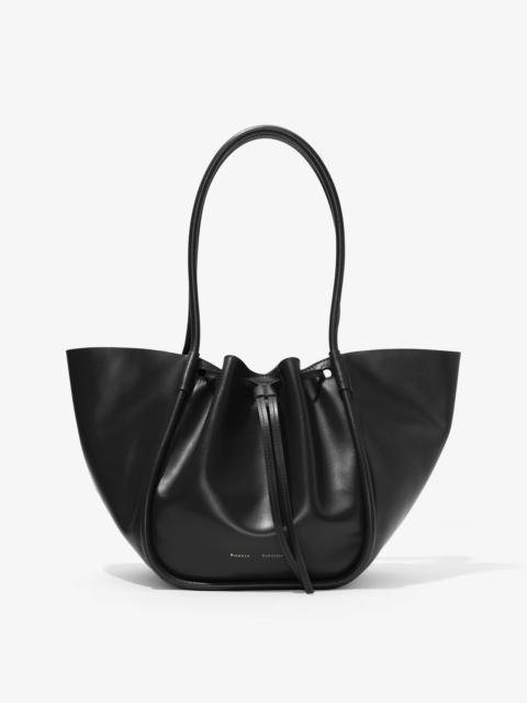 Proenza Schouler Large Ruched Tote in Soft Shiny Calf