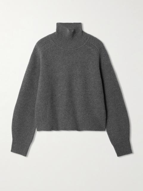 GUEST IN RESIDENCE Ribbed Cashmere Turtleneck Sweater