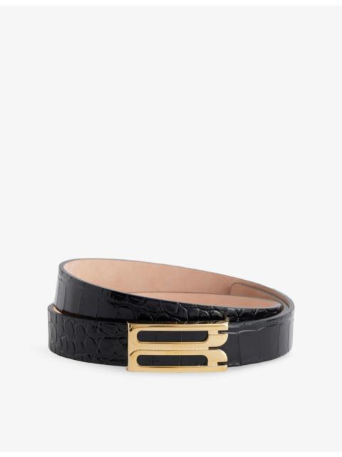 Victoria Beckham Regular Frame buckle-embellished leather belt