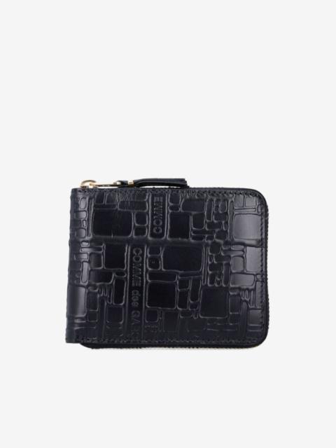 Comme des Garçons Homme embossed-logo zip wallet