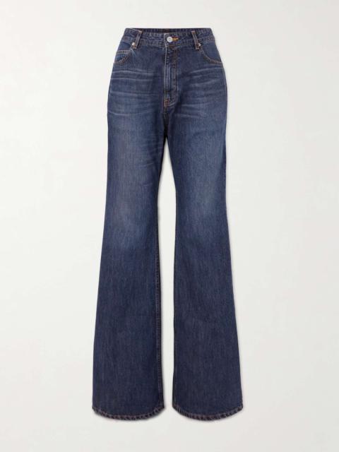 BALENCIAGA Mid-rise flared jeans
