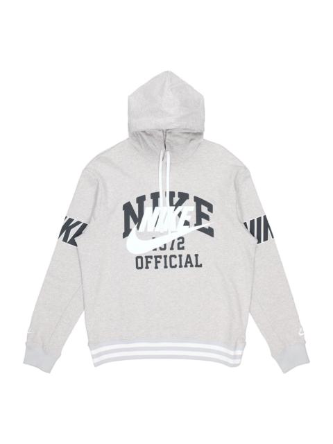 Nike Men's Nike Large Logo Printing Loose Gray DD6169-050