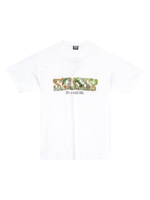 Stussy It's A Wild Life Tee 'White'