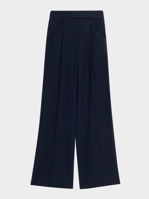 VERONICA BEARD Marbeau Wide-Leg Pants