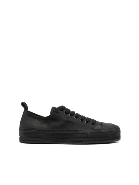 Ann Demeulemeester leather low-top sneakers