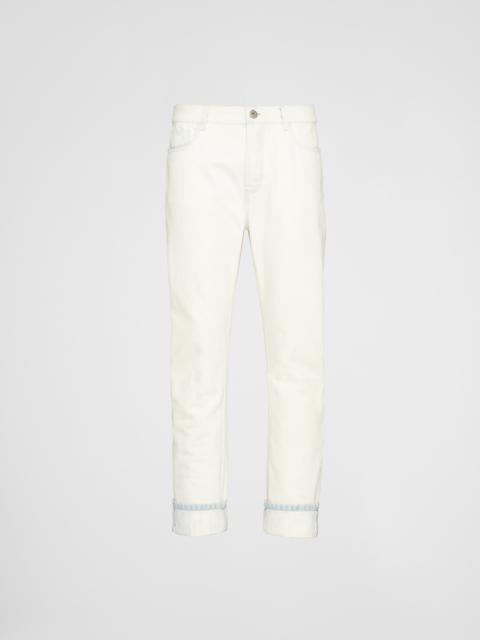 Prada Five-pocket denim trousers