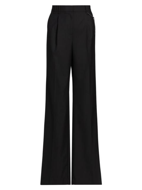 KOBI HALPERIN Women's Steven Pleated Wool-Blend Pants - Black