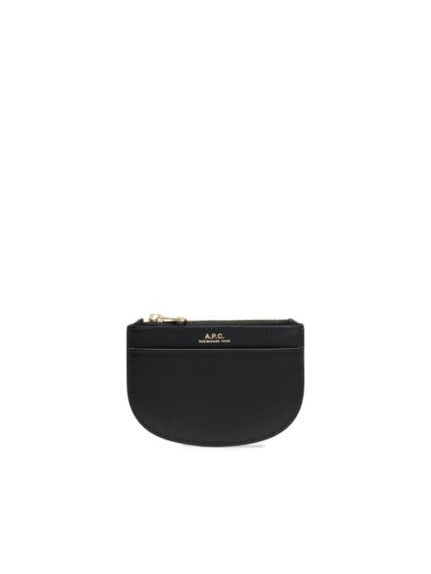 A.P.C. rounded leather purse