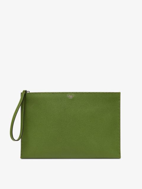 FENDI Selleria Flat Pouch Medium