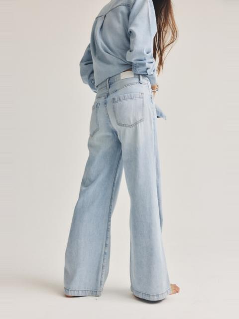 PISTOLA JADYN LOW SLUNG PALAZZO JEAN - CHATEAU