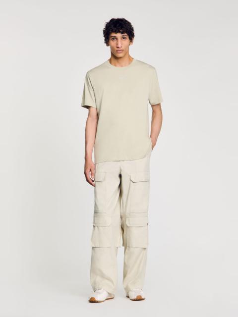 Sandro COTTON T-SHIRT WITH LOGO