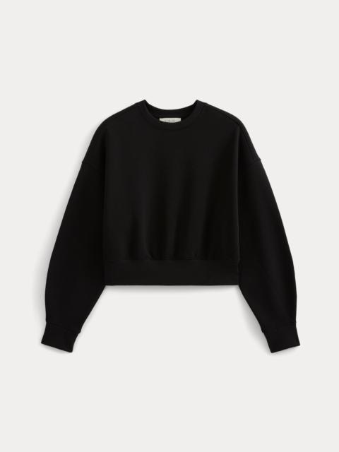EVERLANE LUXE FLEECE SHRUNKEN CREW