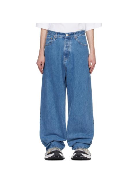 VETEMENTS Blue Baggy Jeans