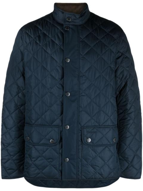 Barbour button-up quilted jacket