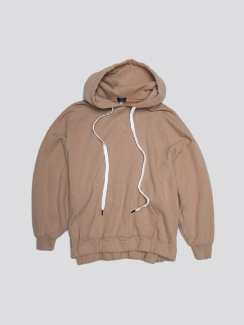 R13 JUMBO PULLOVER HOODIE - KHAKI