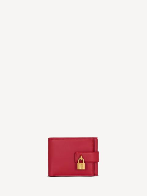 Balmain Pulse Trifold smooth leather wallet