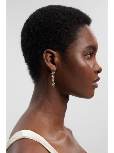 KAREN MILLEN Evolution Crystal Drop Earrings