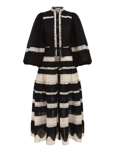Zimmermann RHIANNON LACE BILLOW DRESS