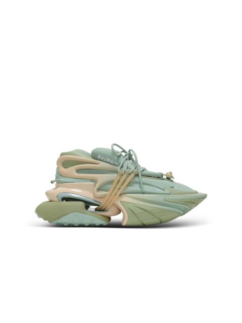 Balmain Unicorn trainers in neoprene and calfskin
