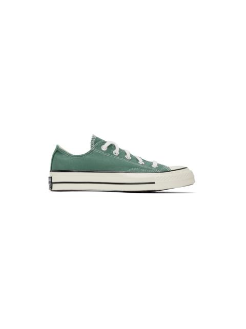 Converse Green Chuck 70 Vintage Canvas Sneakers