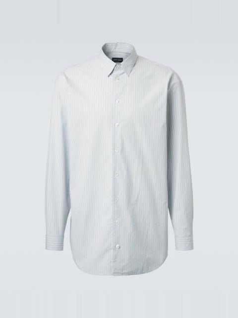 GIORGIO ARMANI Archivio striped cotton shirt