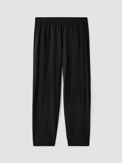 EILEEN FISHER Pima Cotton Stretch Jersey Lantern Pant
