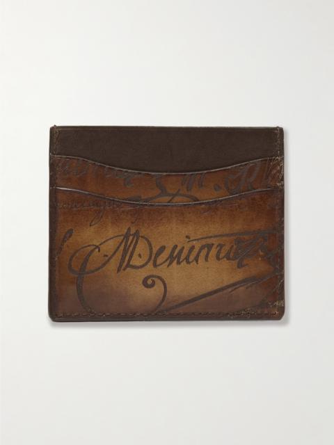 Berluti Bambou Leather Cardholder