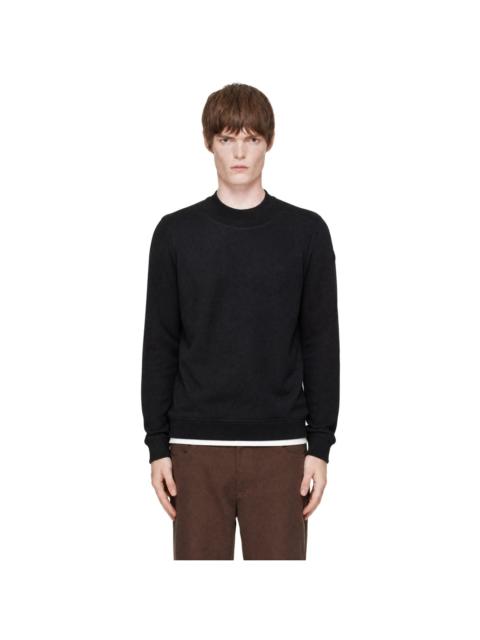 Moncler Black Matt Sweatshirt