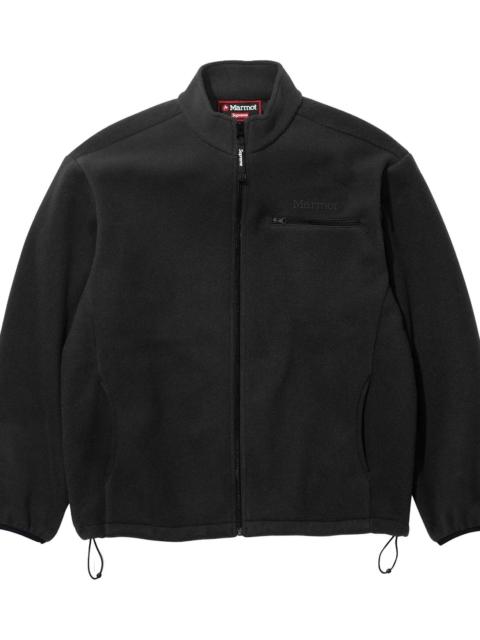 Supreme Marmot Fleece Jacket "FW25 - Black" SU26898