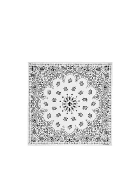 Chrome Hearts bandana-print silk scarf
