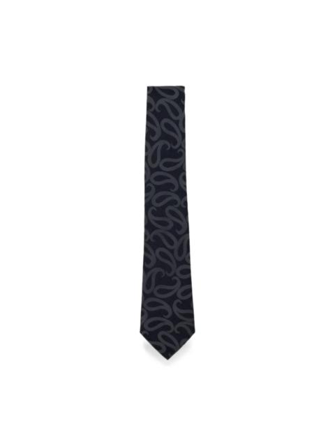 GIORGIO ARMANI PAISLEY-PRINT SILK TIE