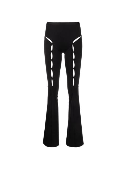 Rui SSENSE Exclusive Grey Cut-Out Sport Leggings