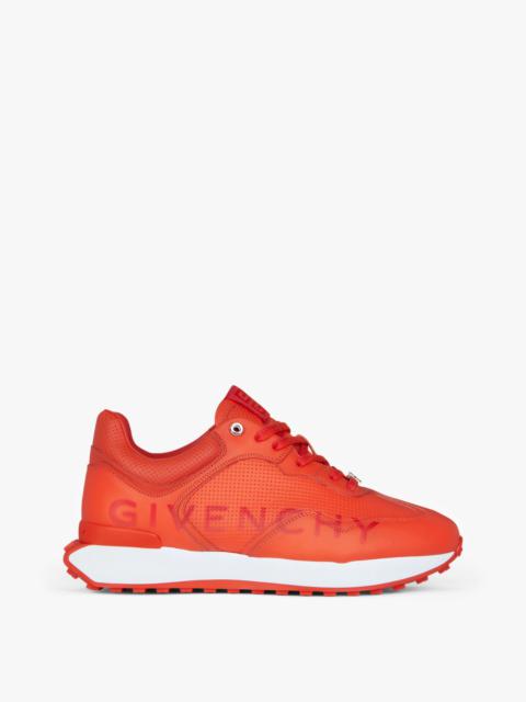 Givenchy GIV RUNNER SNEAKERS IN PERFORATED LEATHER