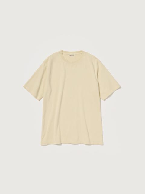 AURALEE LUSTER PLAITING TEE