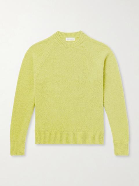 Dries Van Noten Brushed Alpaca-Blend Sweater