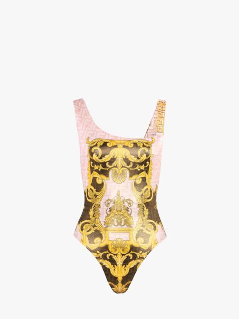 FENDI Fendace multicolor Lycra® swimsuit