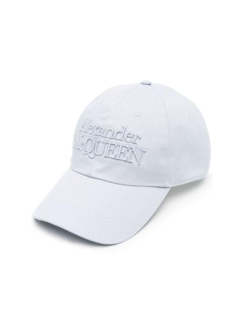 Alexander McQueen embroidered-logo baseball cap