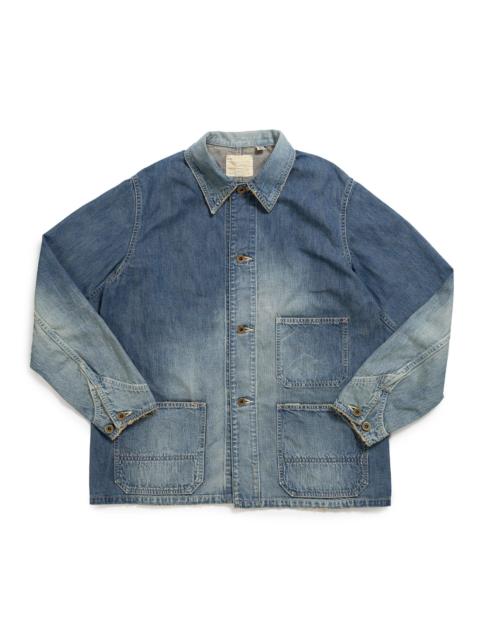 FULLCOUNT Full Count Denim Chore Jacket HW Indigo Blue
