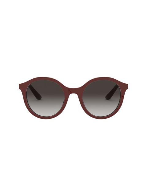 Dolce & Gabbana oversized round frame sunglasses