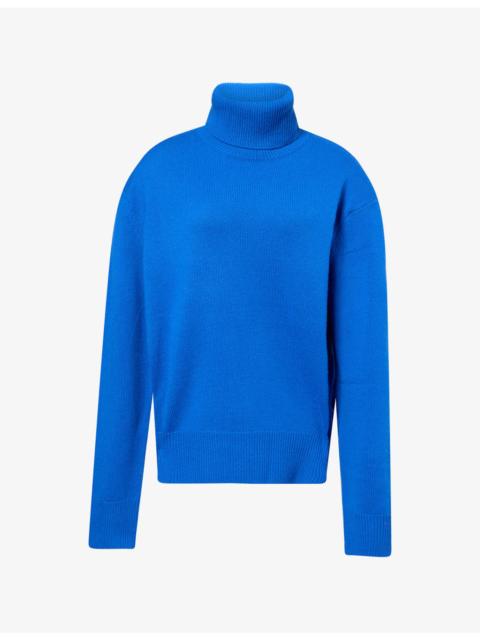 The Frankie Shop Gala Turtleneck Wool-Blend Jumper