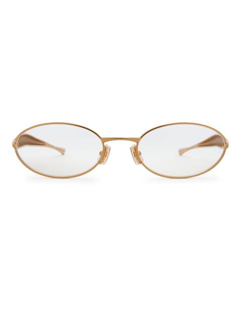 Bottega Veneta Sardine Oval Optical Glasses