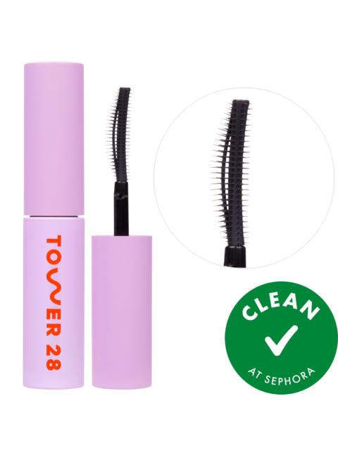 Tower 28 Beauty Mini MakeWaves Lengthening + Volumizing Mascara