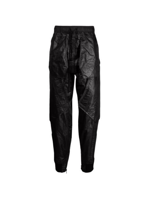 panelled multi-pocket trousers