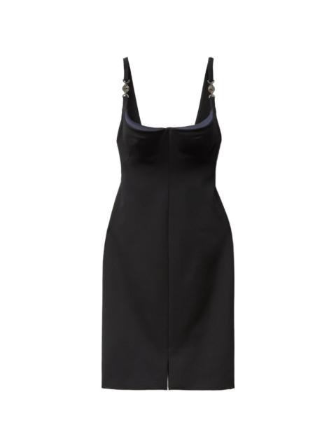 VERSACE medallion strap dress