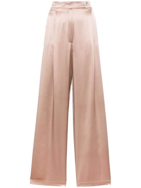 Max Mara Fiesta wide-leg silk trousers