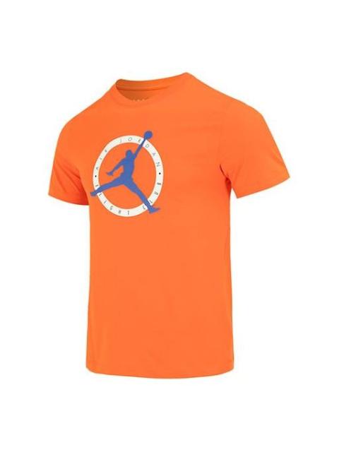 Jordan Air Jordan logo T-shirt 'Orange' DV8437-817