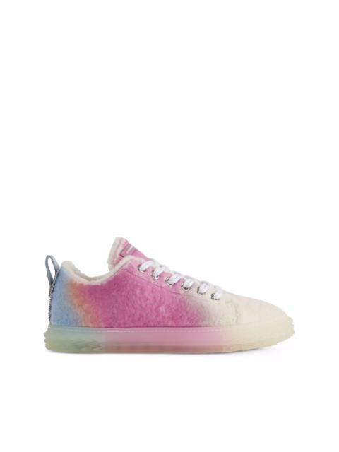 Blabber textured ombre sneakers