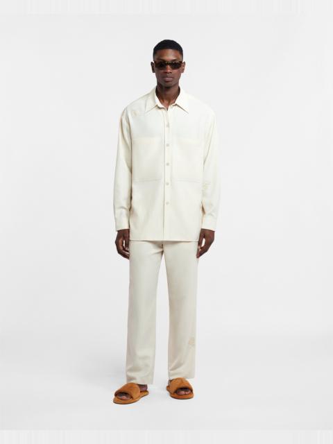 Nanushka Patch-Pocket Shirt