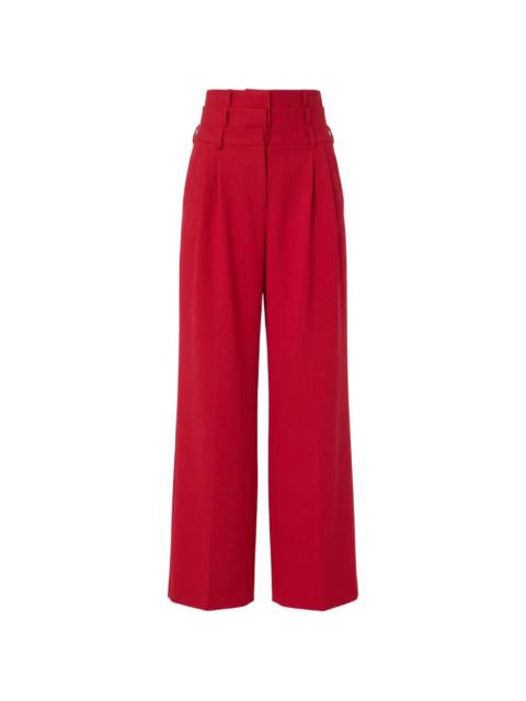 Monse triple-waistband pleated trousers